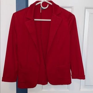 Sparkle & Fade Red Blazer